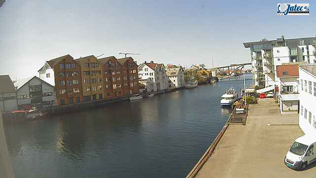 Haugesund - Smedasundet; depuis l'immeuble Jatec